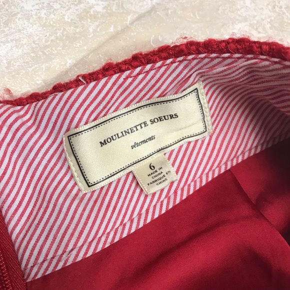 ANTHROPOLOGIE MOULINETTE SOEURS WOOL PENCIL SKIRT - Picture 6 of 7